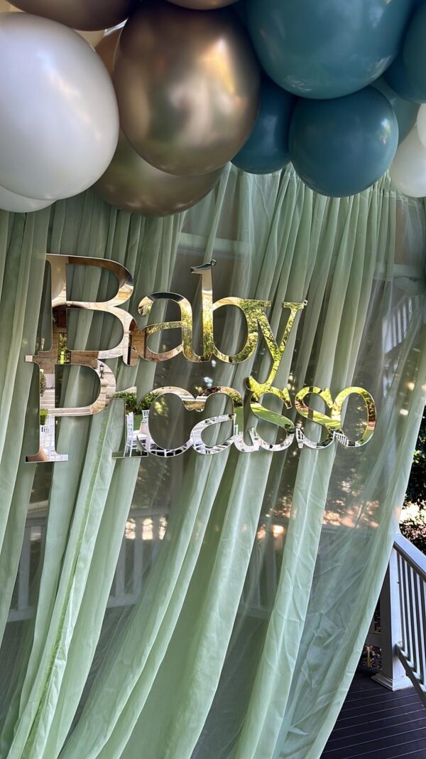 Personalised Acrylic Sign 1m