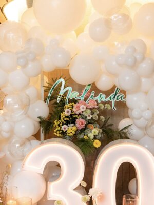 Double Layered Personalised Sign 1m