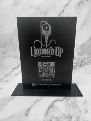 Personalised QR Code Signage