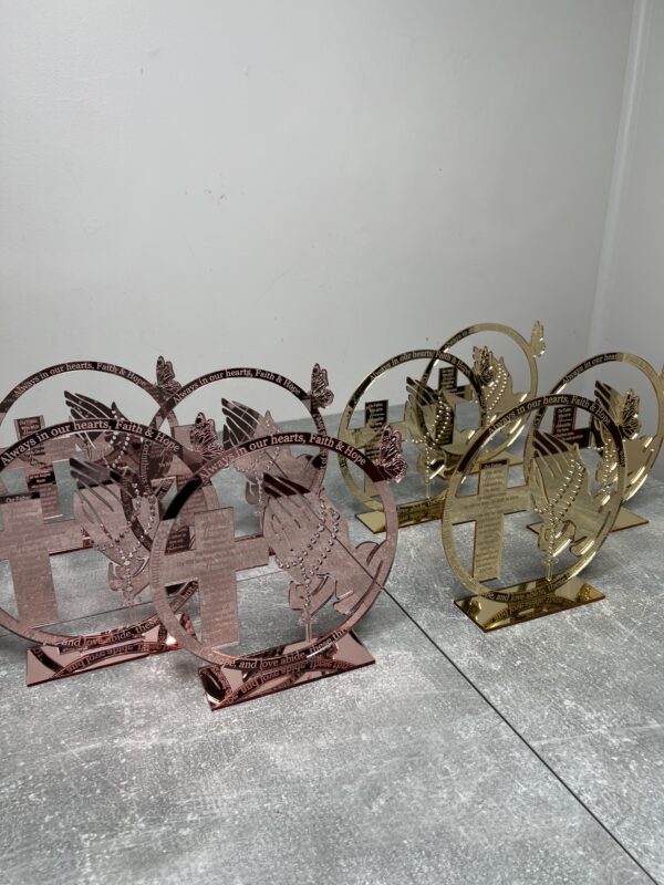 In Loving Memory Holy Plaque