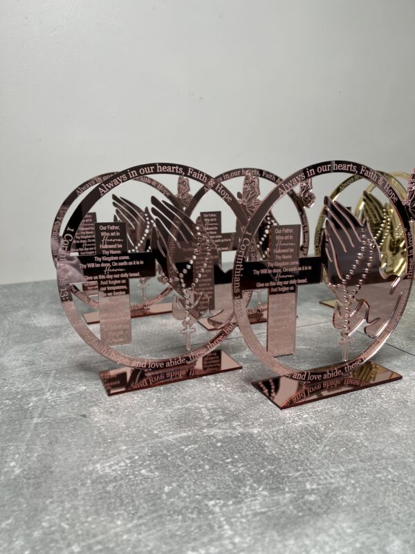 In Loving Memory Holy Plaque