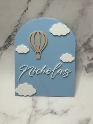 Baby Name Plaque
