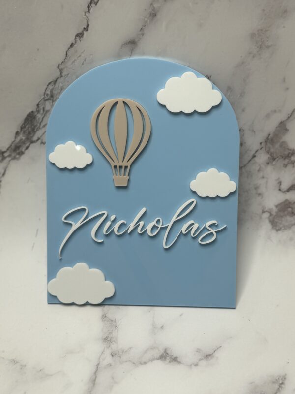 Baby Name Plaque