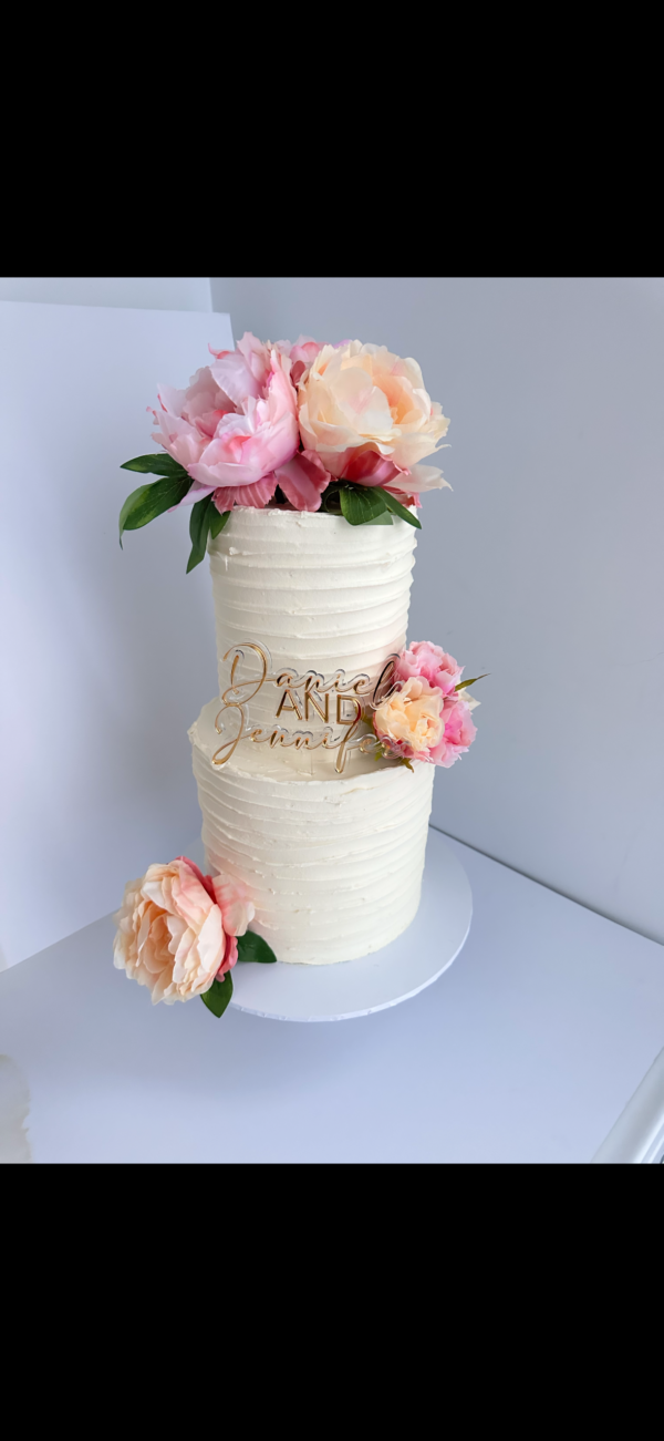 Double Layered Cake Topper