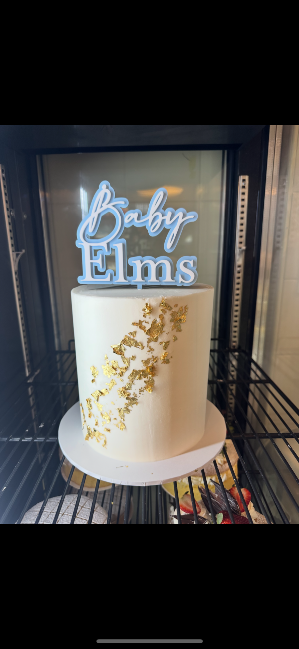 Double Layered Cake Topper