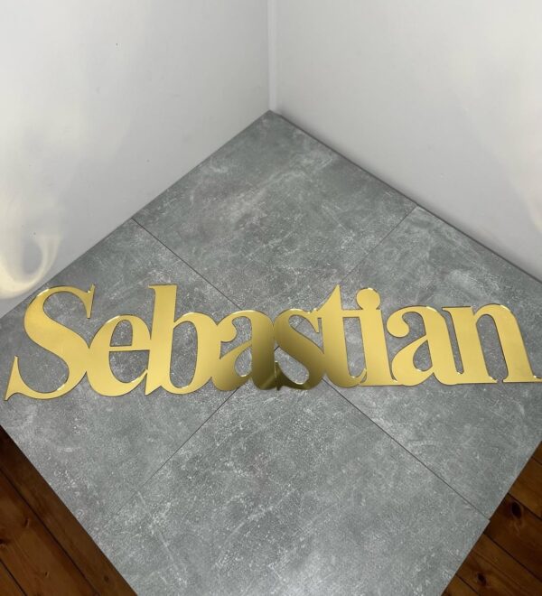 Personalised Acrylic Sign 1m