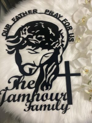 Jesus "Pray For Us" Holy Cut Out (60cm)