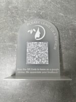 Personalised QR Code Signage