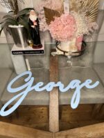 Personalised Acrylic sign 60cm