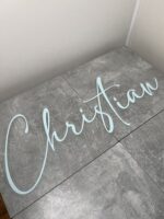 Double Layered Personalised Sign 60cm