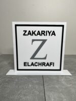 Acrylic Name Plaque