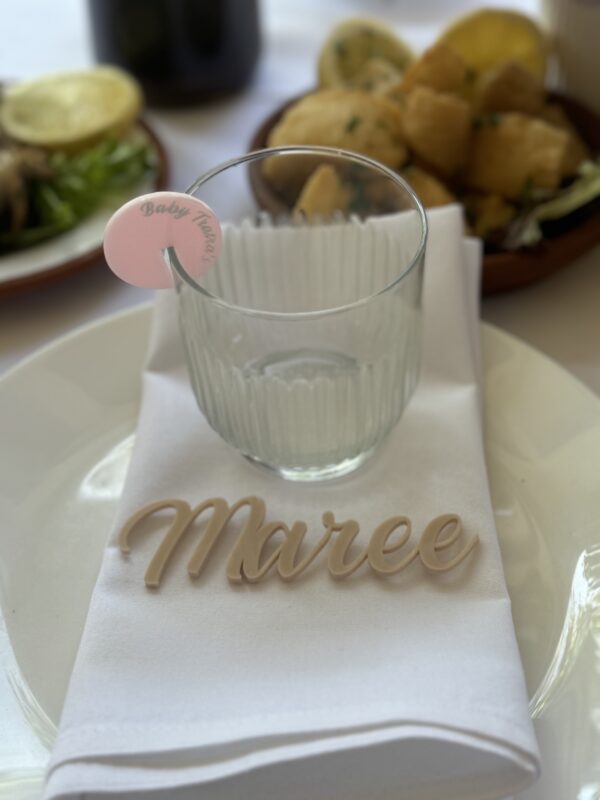 Seat Name Tags