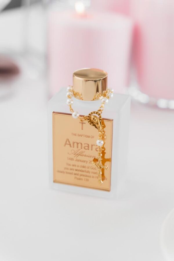 Personalised Holy Water Bottles (without rosary)