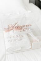 Squared Acrylic Christening Box with Personalisation