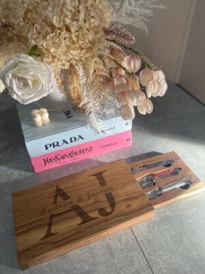 Engraved Rectangle Cheese Board