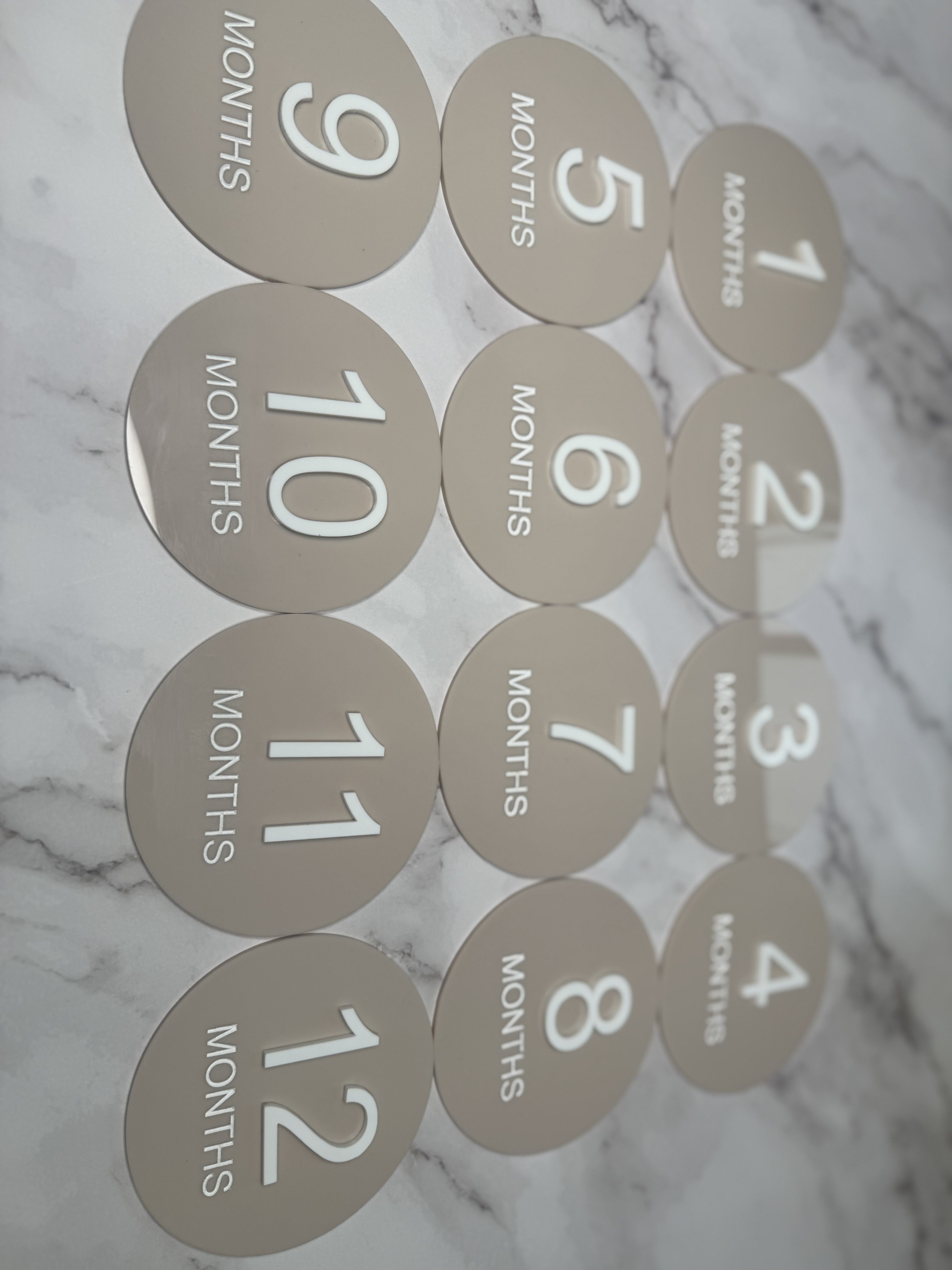 Baby Milestone Plaques