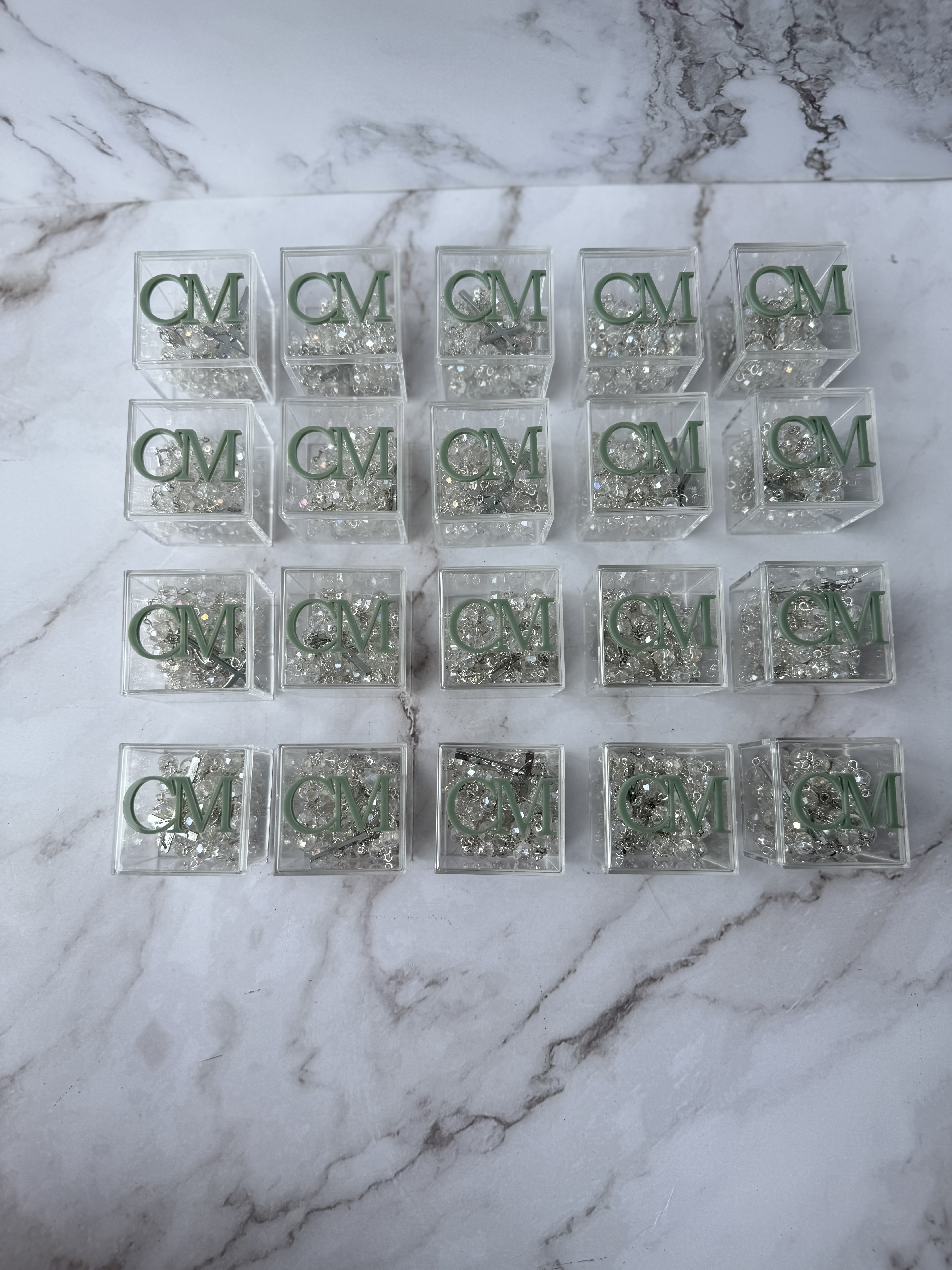 Acrylic Box With Rosary