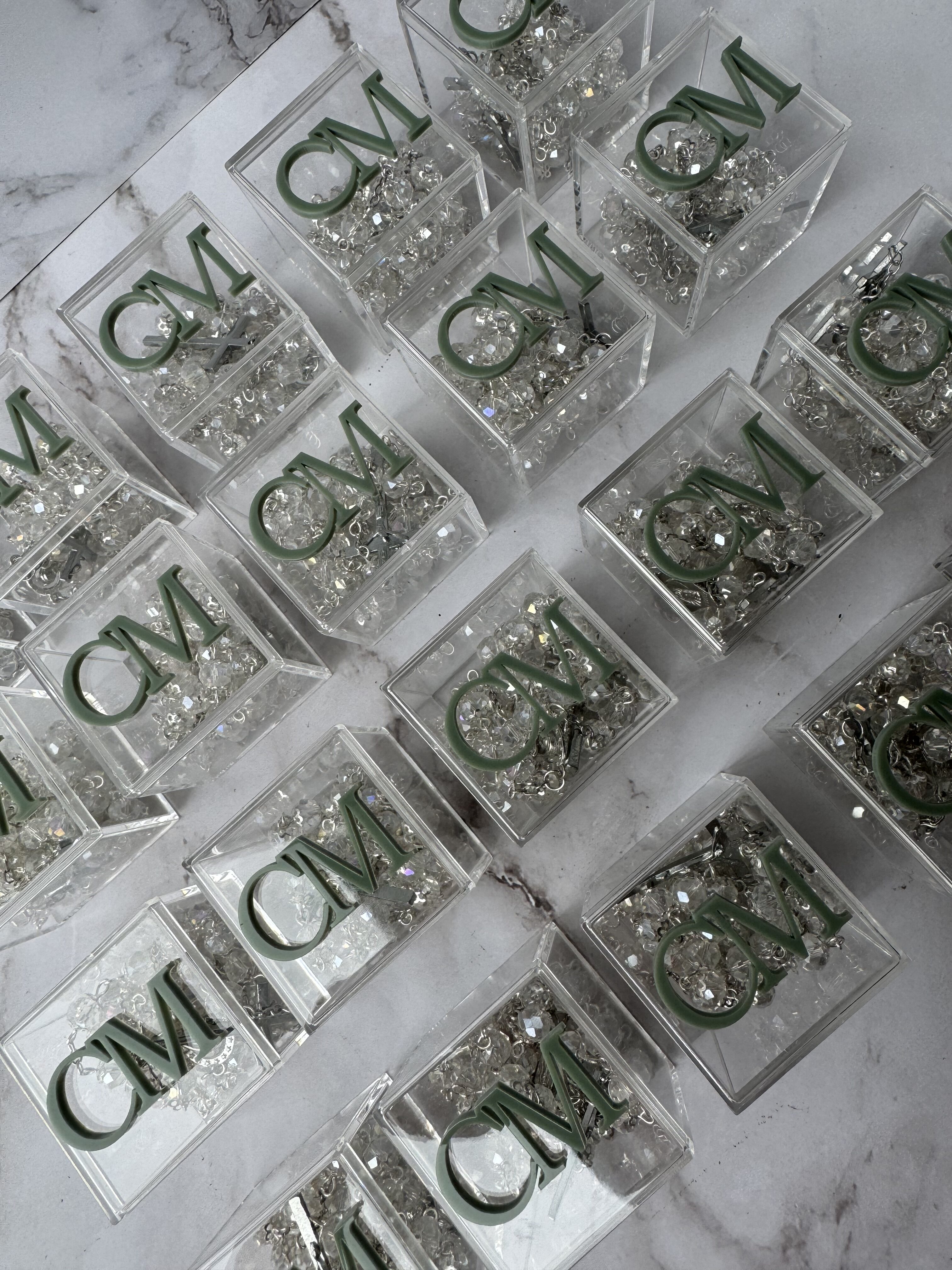 Acrylic Box With Rosary