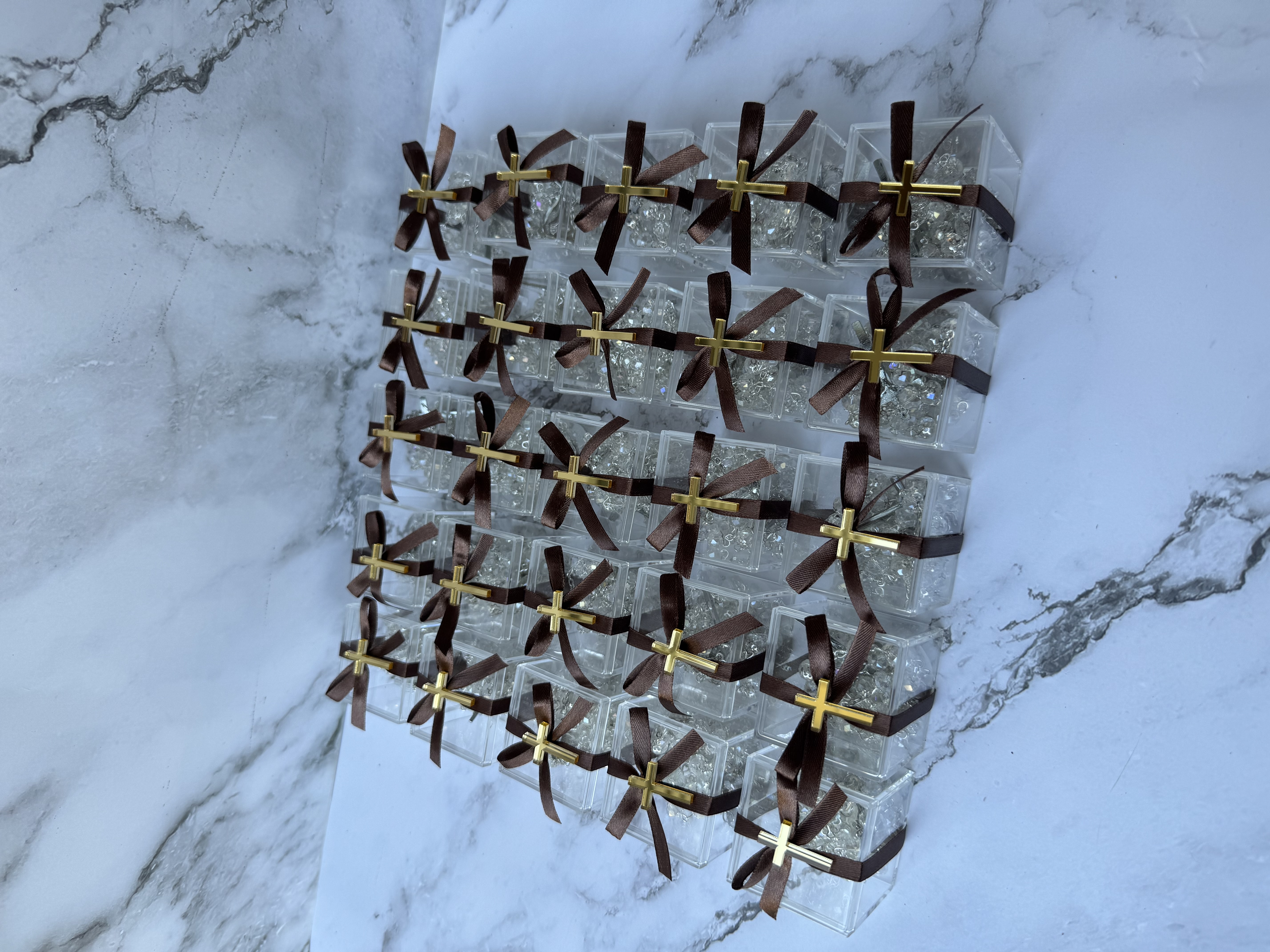 Acrylic box with rosary