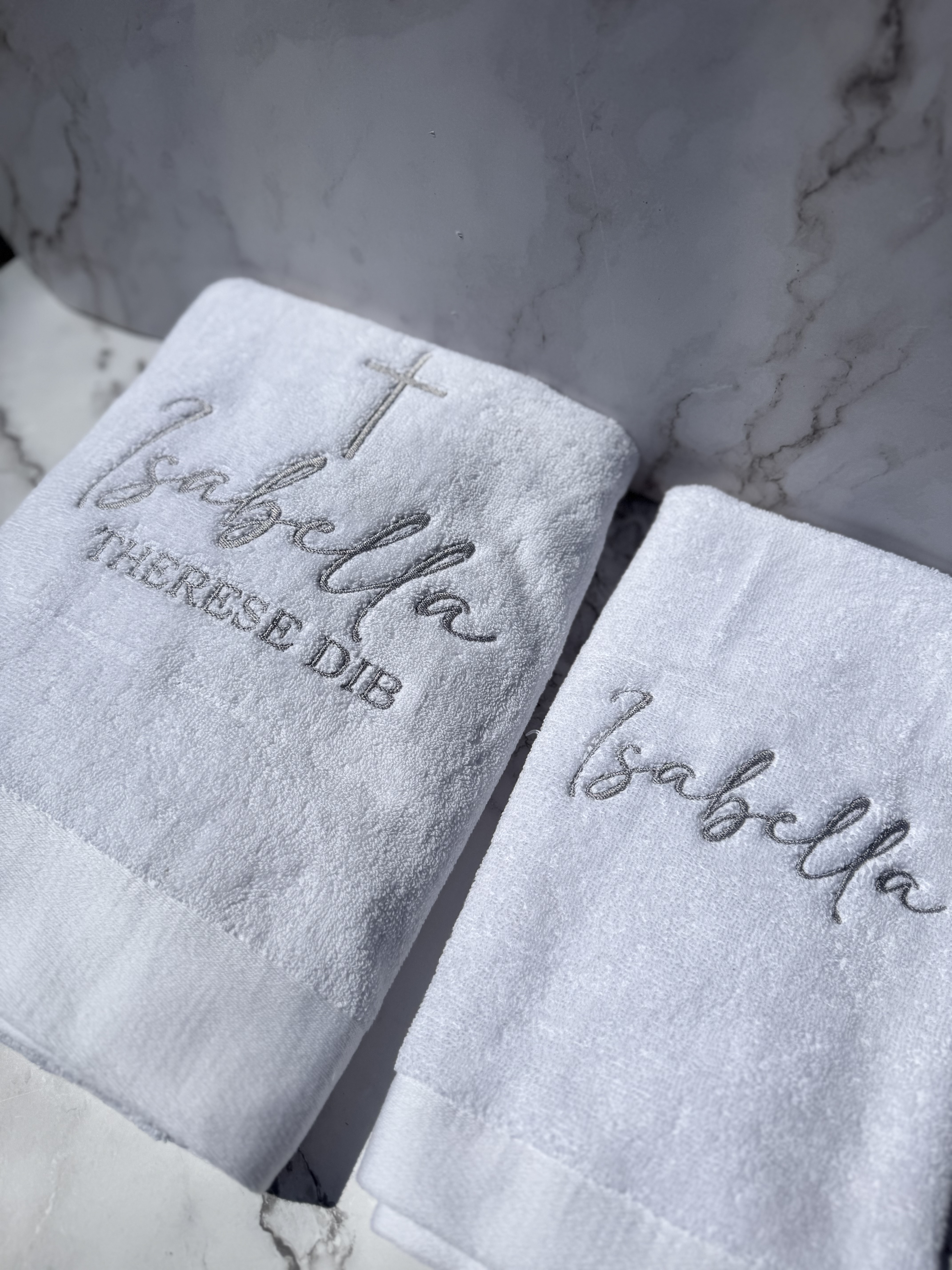 Embroided Towel Set