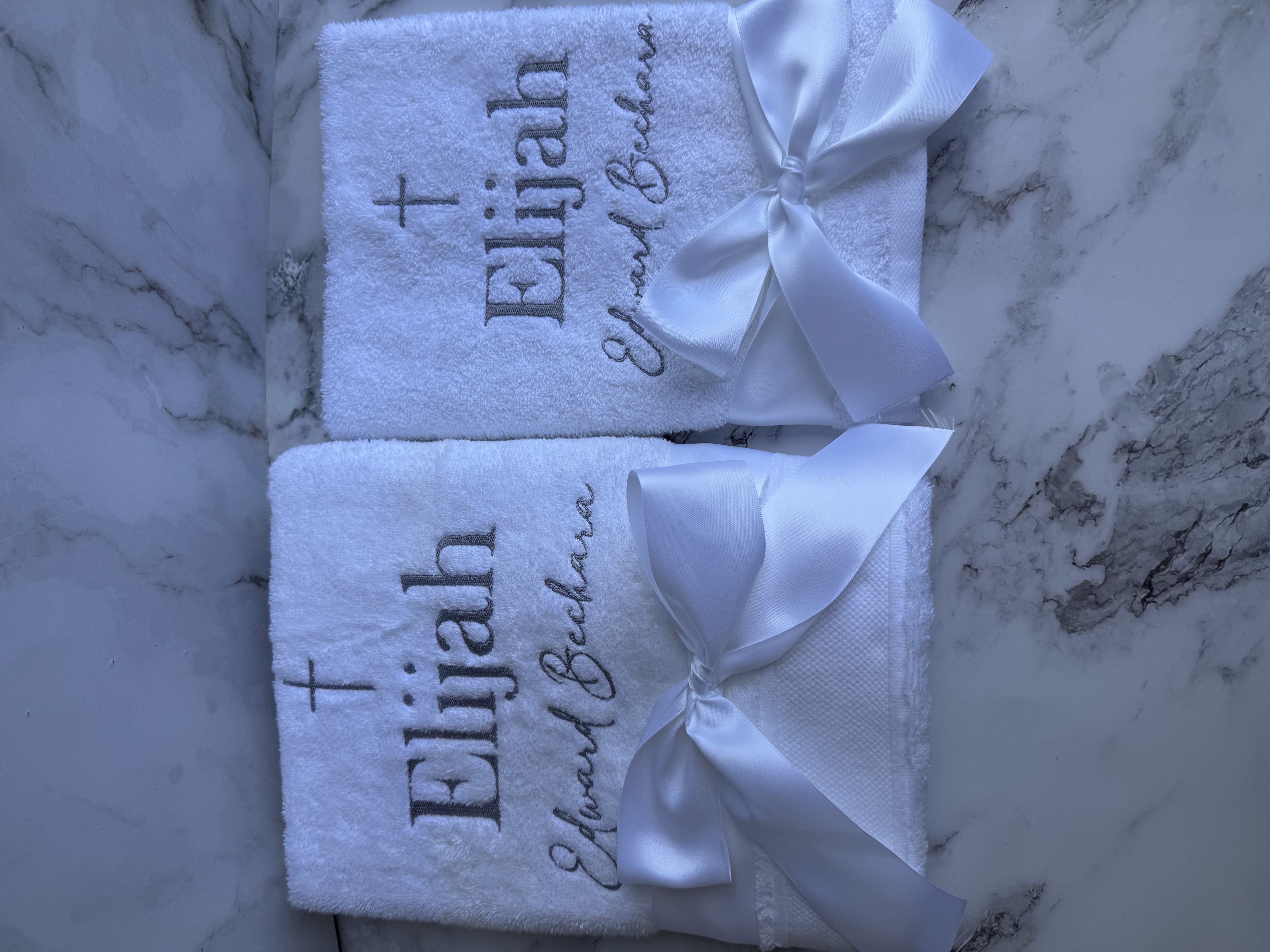 Embroided Towel Set