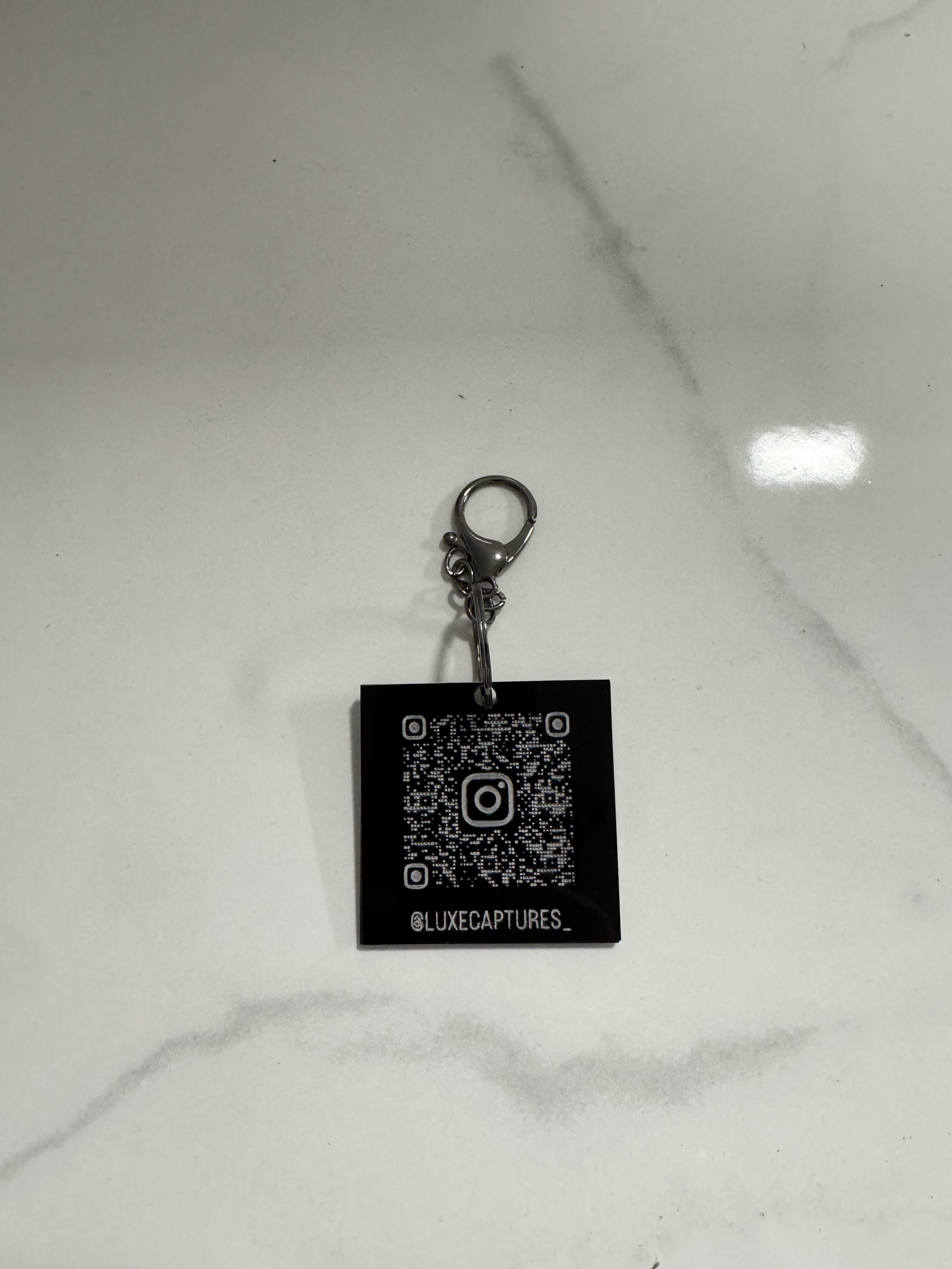 QR code key chain