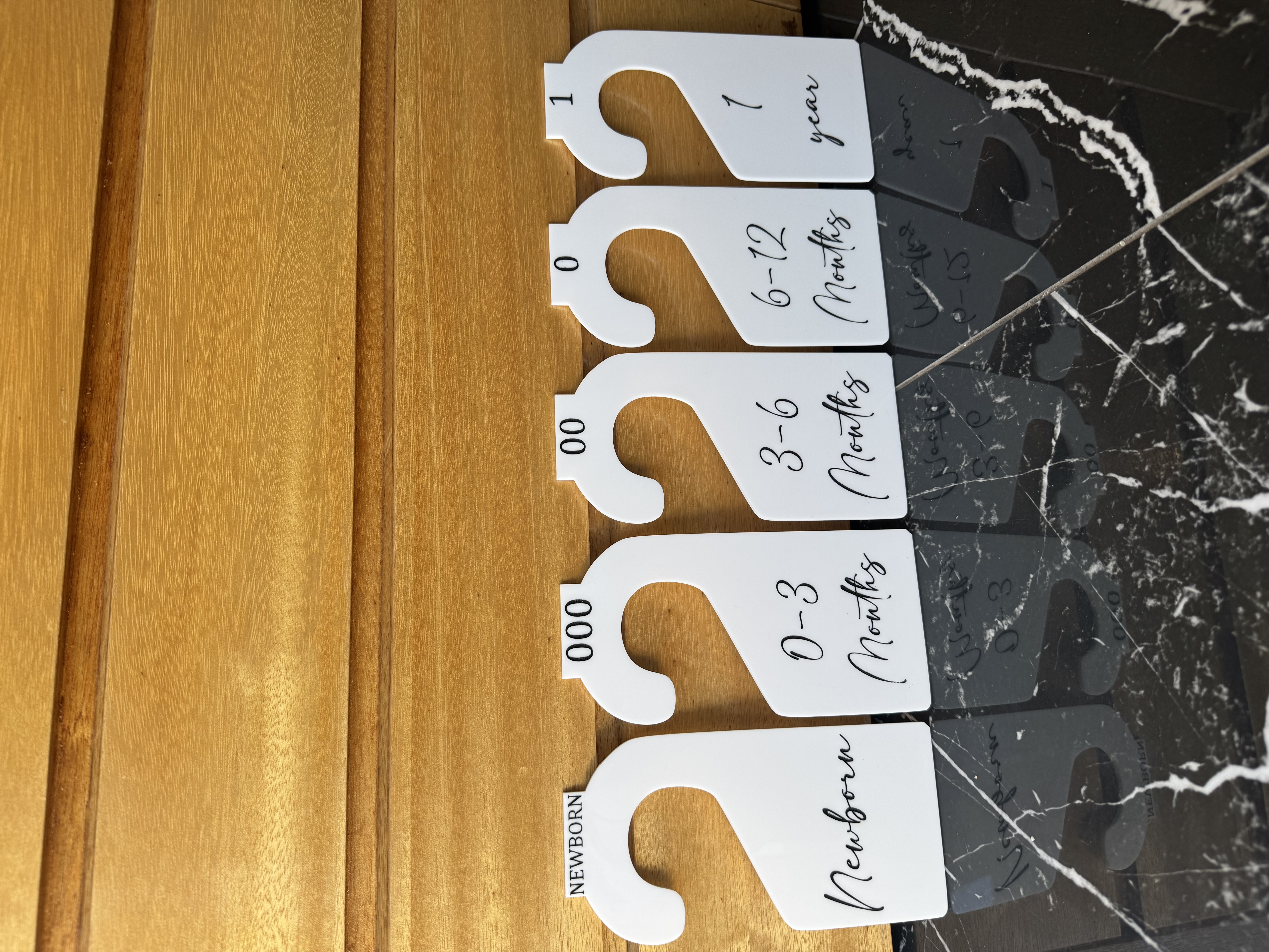 Baby Acrylic Divider set