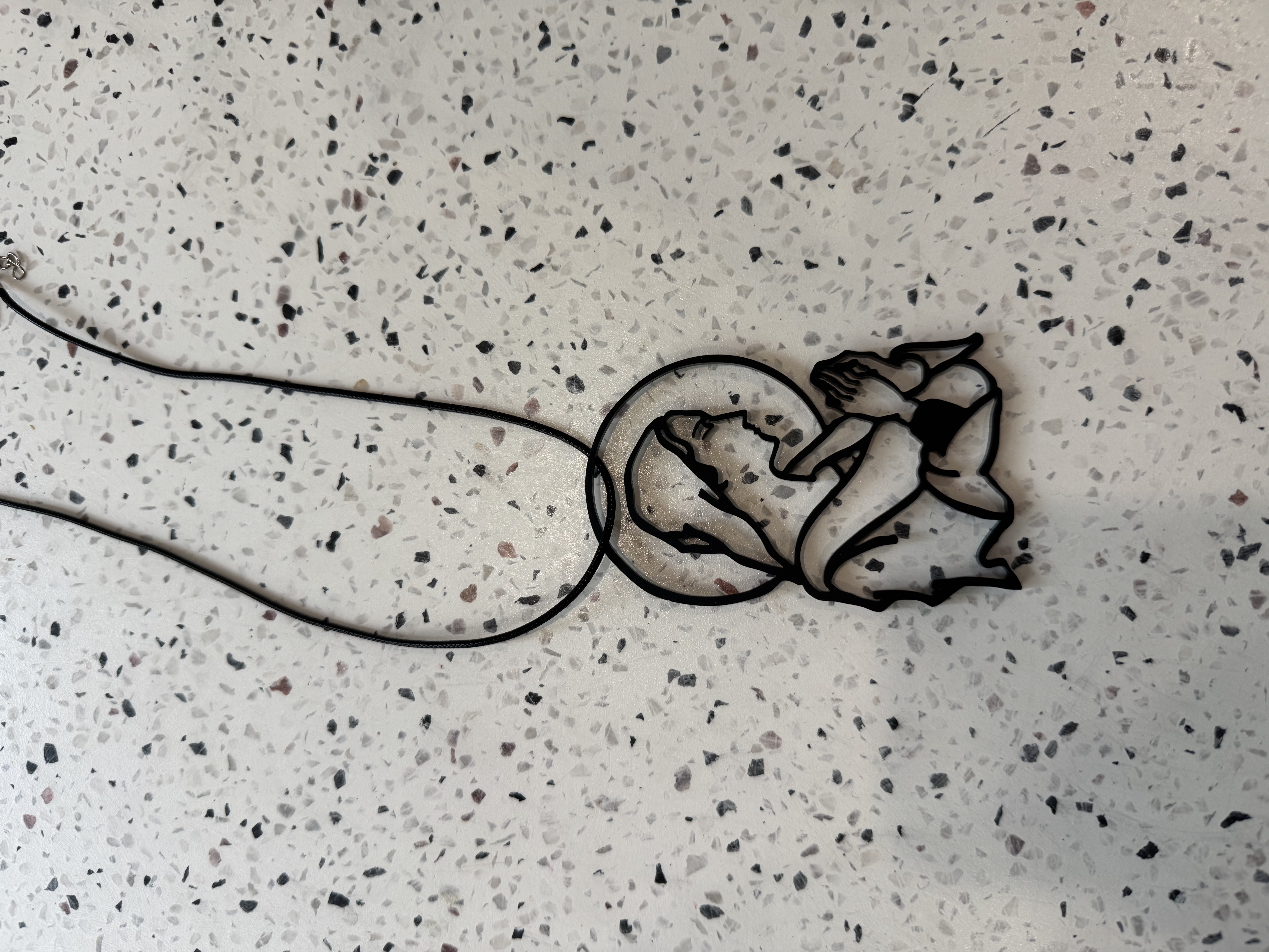 Holy Acrylic Car Hanger (review mirror hanger)