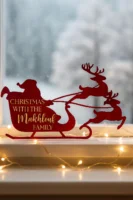 Santa Slay Christmas Display