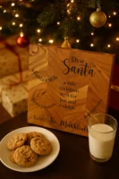 Engraved Personalised Christmas Board