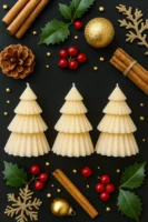 Scented Christmas Tree Candle Set (set of 3)