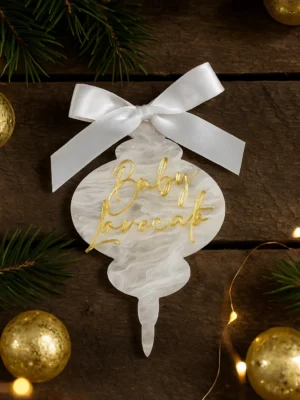 Icicle Acrylic Ornament