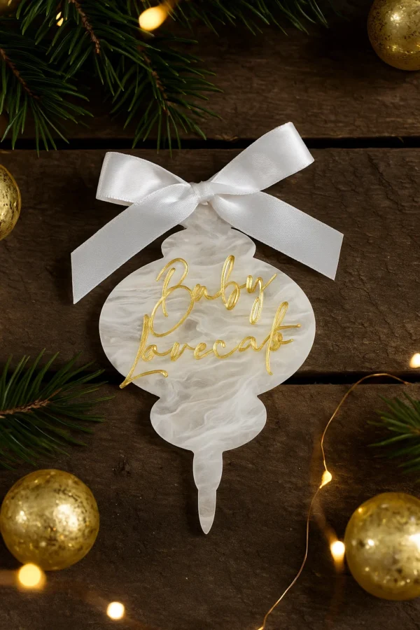 Icicle Acrylic Ornament