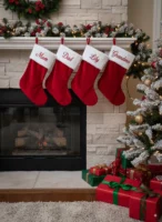 Red Santa Stocking
