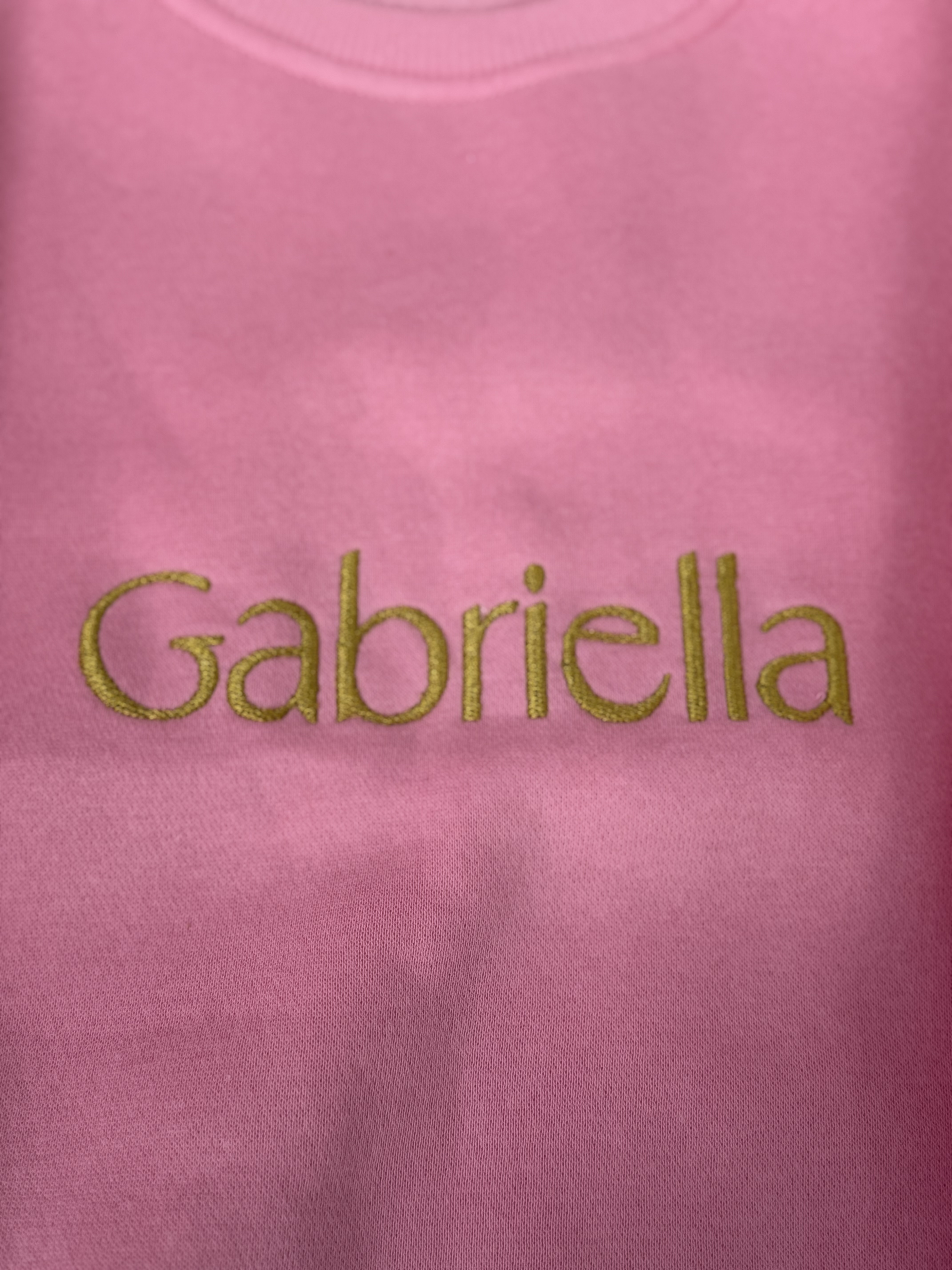 Kids Embroidered Name Jumpers