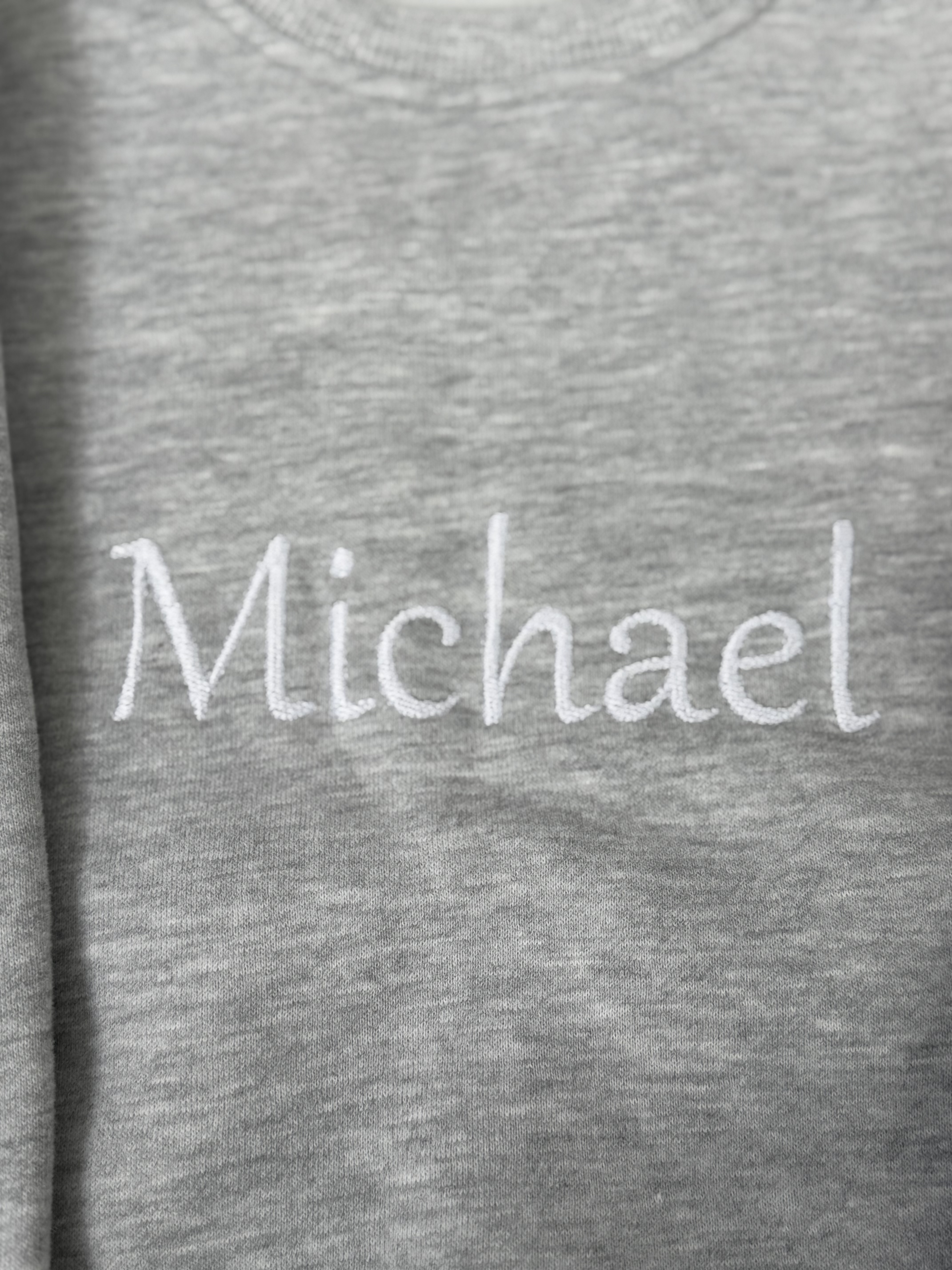 Kids Embroidered Name Jumpers