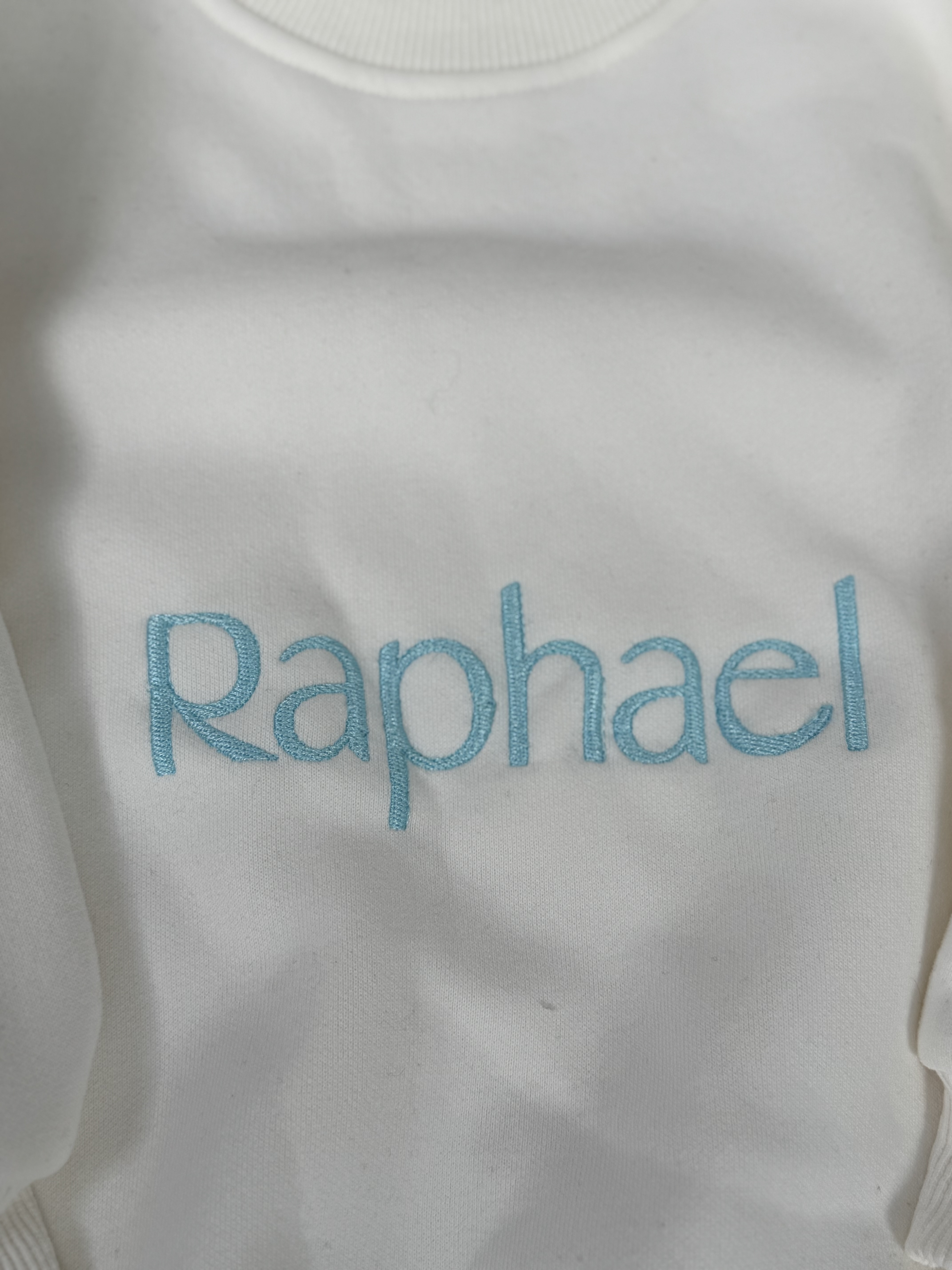 Kids Embroidered Name Jumpers