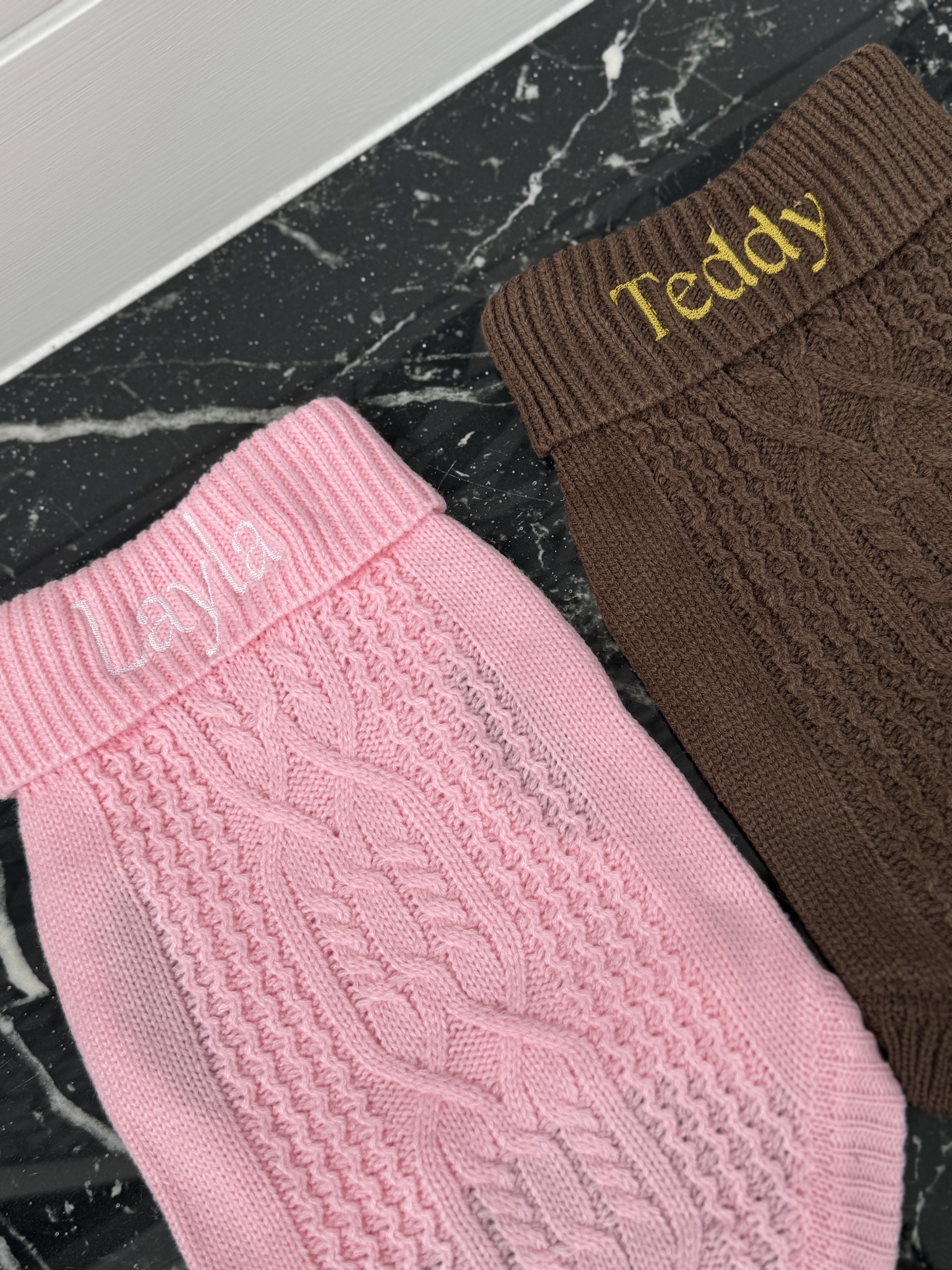 Embroidered Pet Jumpers