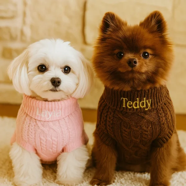 Embroidered Pet Jumpers