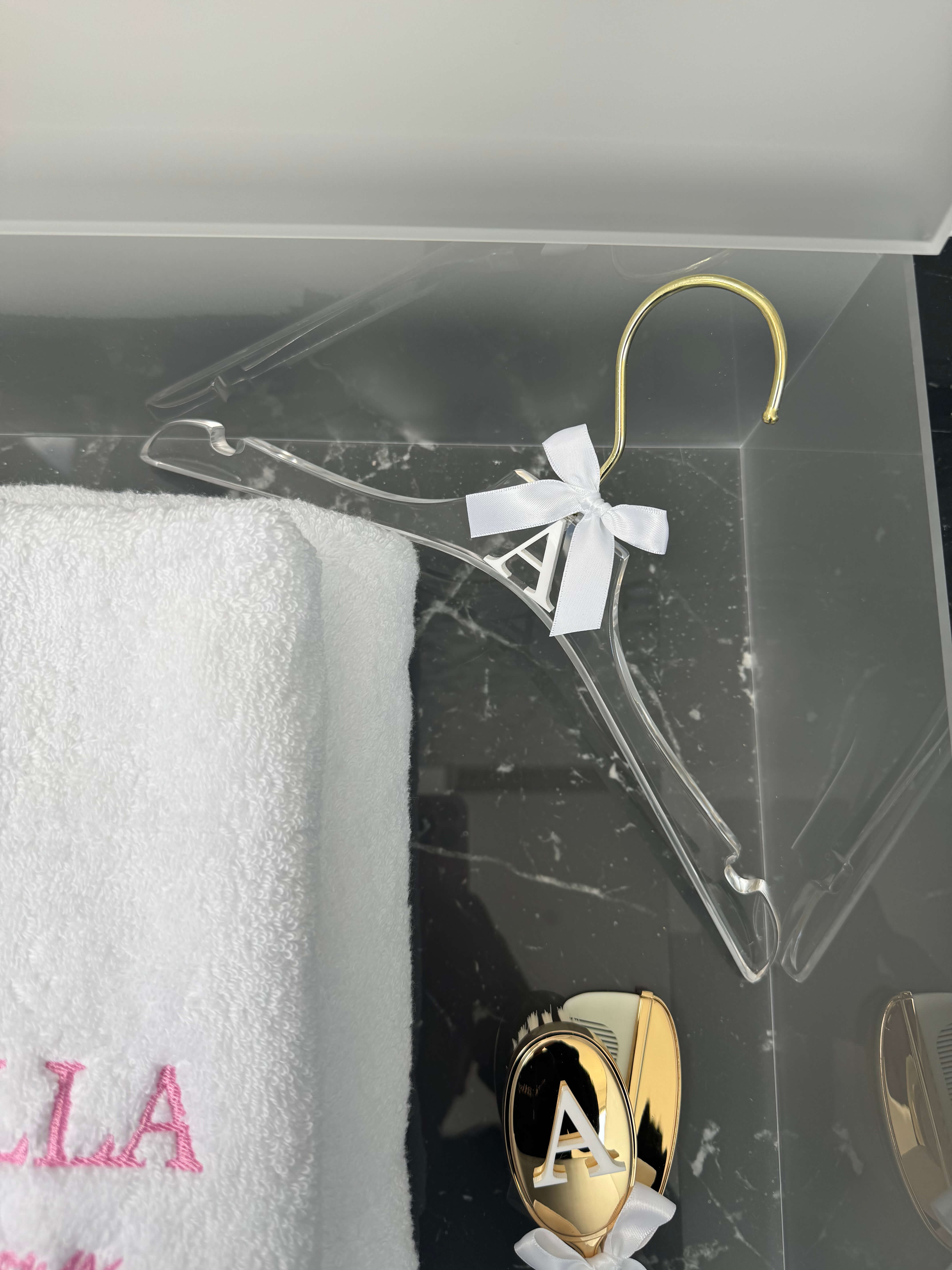 Personalised Kids Clear Hanger